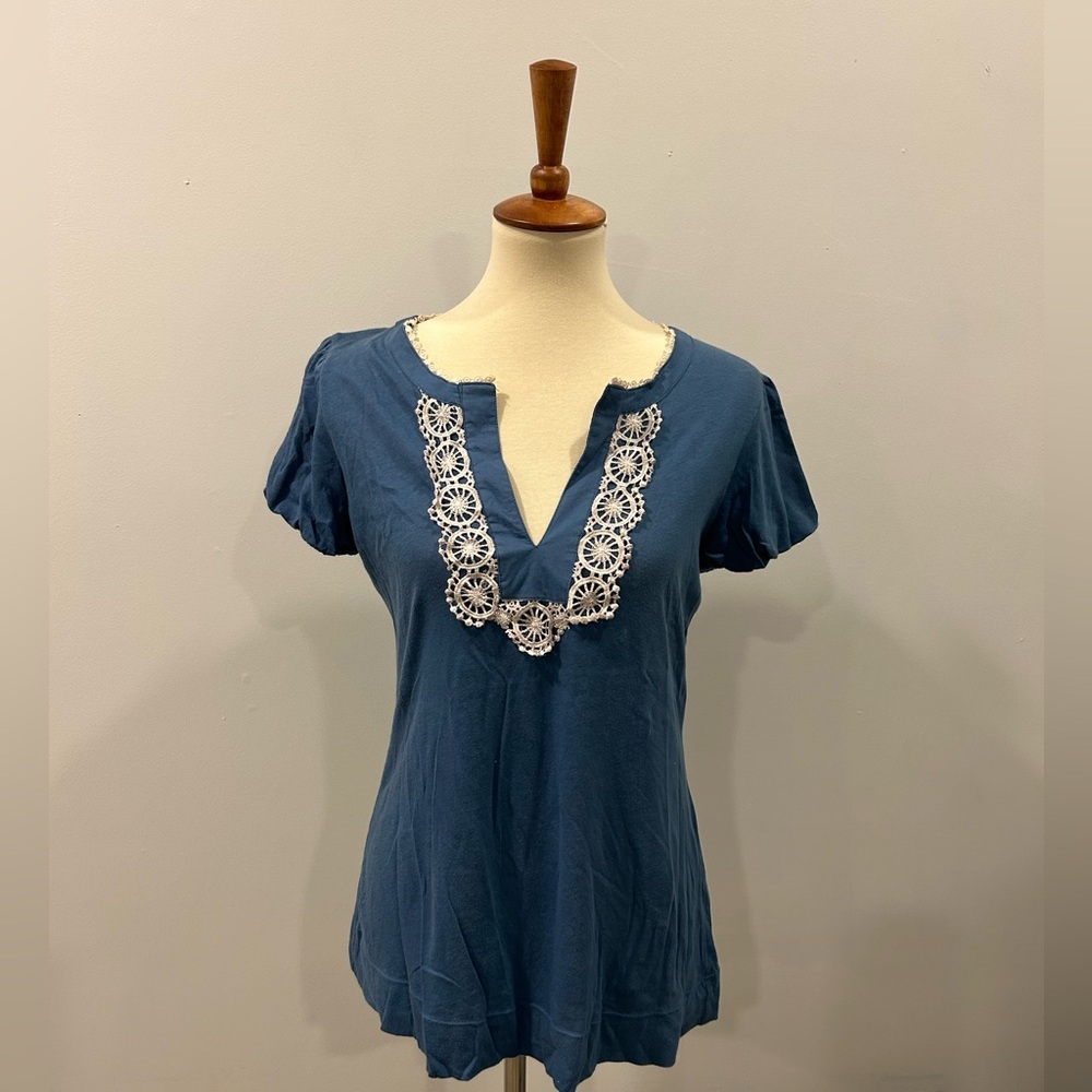 ANTHROPOLOGIE Little Yellow Button shirt MEDIUM